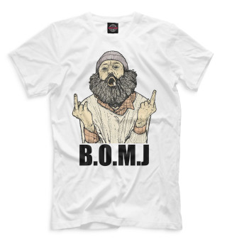 Мужская футболка B.O.M.J