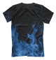 Мужская футболка Chrysler blue fire