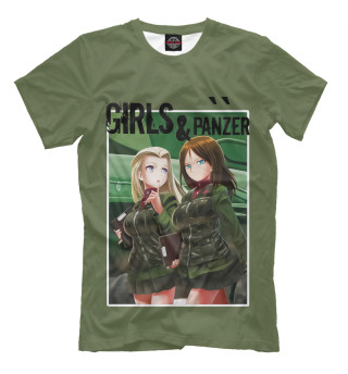 Мужская футболка Девушки и танки
