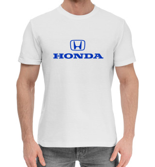 Мужская хлопковая футболка Honda